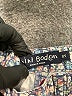 Mini Boden 100% Cotton Floral Blue Casual Pants Size 8 - photo 3