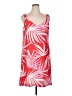 1.State 100% Rayon Tropical Red Casual Dress Size L - photo 1