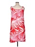 1.State 100% Rayon Tropical Red Casual Dress Size L - photo 2