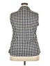 Unbranded 100% Polyester Houndstooth Silver Tank Top Size XXL - photo 2