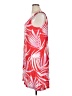 1.State 100% Rayon Tropical Red Casual Dress Size L - photo 5