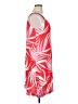 1.State 100% Rayon Tropical Red Casual Dress Size L - photo 4