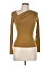 Chicwish 100% Polyester Gold Long Sleeve Top Size 10 - photo 1
