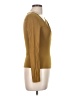 Chicwish 100% Polyester Gold Long Sleeve Top Size 10 - photo 4