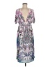 Katydid Collection Paisley Purple Cocktail Dress Size M - photo 1