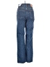 Zara Chevron-herringbone Blue Jeans Size 2 - photo 2
