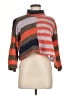 Free People Color Block Orange Wool Pullover Sweater Size M - photo 1