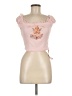 Shein 100% Polyester Pink Sleeveless Blouse Size 6 - photo 1