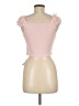 Shein 100% Polyester Pink Sleeveless Blouse Size 6 - photo 2