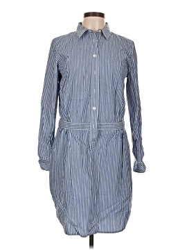 banana republic blue and white striped dress Women's Blue Rayon Printed Collar Neck Maternity Dress Blue / S