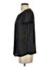 Ann Taylor LOFT 100% Polyester Black Short Sleeve Top Size XS - photo 5