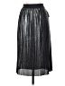 Gap 100% Polyester Metallic Silver Formal Skirt Size XS - photo 1
