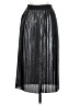 Gap 100% Polyester Metallic Silver Formal Skirt Size XS - photo 2