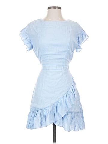Aqua Casual Dress (view 1)