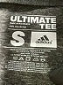 Adidas 100% Polyester Gray Short Sleeve T-Shirt Size S - photo 7
