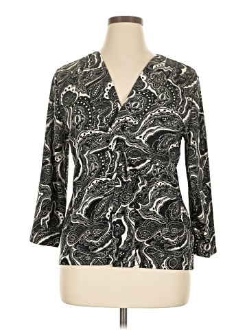 Liz Claiborne 3/4 Sleeve Blouse (view 1)