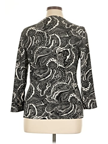 Liz Claiborne 3/4 Sleeve Blouse (view 2)