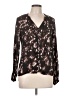 Bella Dahl 100% Rayon Black Long Sleeve Blouse Size L - photo 1
