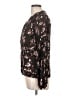 Bella Dahl 100% Rayon Black Long Sleeve Blouse Size L - photo 5