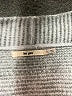 Mi ami 100% Acrylic Silver Cardigan Size L - photo 7