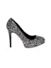 Madden Girl Gray Silver Heels Size 8 1/2 - photo 1
