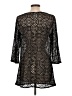 Laundry by Shelli Segal 100% Polyester Black 3/4 Sleeve Blouse Size L - photo 2
