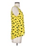 CAbi 100% Polyester Yellow Sleeveless Blouse Size S - photo 4