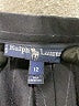 Ralph Lauren 100% Wool Stripes Black Casual Pants Size 12 - photo 7