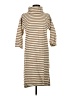 Whit Stripes Tan Casual Dress Size P (petite) - photo 1