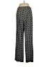 AB Studio Print Black Casual Pants Size S - photo 2