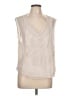 Lovestitch 100% Polyester Ivory Sleeveless Blouse Size L - photo 1