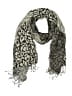 Unbranded Animal Print Gray Black Scarf One size - photo 1