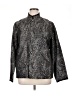 Coldwater Creek Animal Print Gray Jacket Size 1X - photo 1