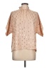 Shein Pink Short Sleeve Blouse Size L - photo 1