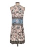 BCBGMAXAZRIA 100% Polyester Paisley Pink Casual Dress Size S - photo 2