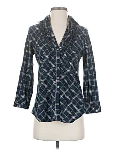 Joie 3/4 Sleeve Button-Down Shirt (view 1)