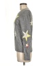 Banana Republic Stars Gray Wool Pullover Sweater Size M - photo 5