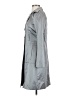 Bebe Gray Trenchcoat Size XS - photo 5