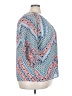 New Directions 100% Polyester Blue 3/4 Sleeve Blouse Size 3X - photo 4