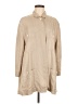 Prive 100% Silk Tan 3/4 Sleeve Silk Top Size 6 - photo 1