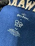 Chaser 100% Cotton Graphic Blue Jacket Size 14 - photo 3