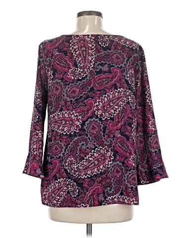 Talbots 3/4 Sleeve Blouse (view 2)