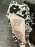 NANETTE Nanette Lepore 100% Polyester Animal Print Silver 3/4 Sleeve Blouse Size 2 - photo 8
