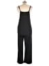 Unbranded 100% Polyester Solid Black Jumpsuit Size L - photo 2