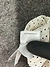 Anne Klein 100% Polyester Houndstooth Ivory Long Sleeve Blouse Size XL - photo 8