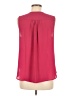 J.Crew 100% Polyester Red Sleeveless Blouse Size M - photo 2