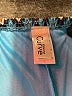 Kimcine 100% Polyester Chevron-herringbone Blue Romper Size L - photo 4