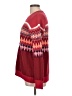 Ann Taylor LOFT Chevron-herringbone Red Pullover Sweater Size L - photo 5