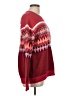 Ann Taylor LOFT Chevron-herringbone Red Pullover Sweater Size L - photo 4