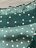 Unbranded 100% Polyester Polka Dots Teal Casual Dress Size L - photo 7